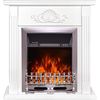 купить Камин электрический ArtFlame Sorina & Galileo silver, 900x900x270 mm, Alb в Кишинёве 