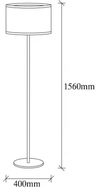 cumpără Corp de iluminat interior Trendy Lampa de podea Calea-11612 40x156x40cm în Chișinău 