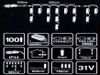купить Гирлянда Promstore 35793 Огни новогодние Сосульки 100LED тепл-бел, 3mx10cm, расст в Кишинёве 