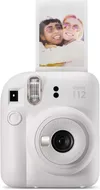 купить Фотоаппарат моментальной печати FujiFilm Instax mini 12 Clay White cu husa, album foto si film 1x10 в Кишинёве 