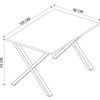 cumpără Masă Bofigo Обеденный стол 74x120x80c, Pine (34-14-02) în Chișinău 