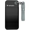 купить Накопители SSD внешние Verbatim M.2 External SSD 256GB Verbatim Pocket USB 3.2 Gen 2, Black/Grey (VER_32415) в Кишинёве 