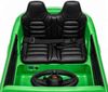 cumpără Mașină electrică pentru copii Kids car DK-PM666_Green Porsche Macan Turbo EV, 12V10AH, scaune din piele în Chișinău 