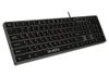 Keyboard SVEN KB-E5000, Low-profile, Island-style, Fn Keys, Black, USB 
