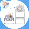 купить Детское кресло-качалка KinderKraft CALMEE KBCALM00GRY0000 grey в Кишинёве 