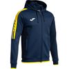 cumpără Îmbrăcăminte sport Joma Olimpiada Zip-Up Hoodie Navy Yellow (2XS) 103707.339 în Chișinău 