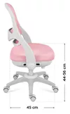купить Офисное кресло Mark Adler Junior 4.7 Pink в Кишинёве 