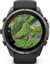 cumpără Ceas inteligent Garmin Fenix 9 Pro, 51mm, CnGyDLCTi, Bk/Pbl bd (010-04337-16) în Chișinău 