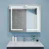 купить Зеркало для ванной Bayro Optima Pro LED подсветка 800x700 белый в Кишинёве 