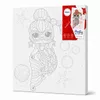 купить Картина по номерам Ideyka (KHO6264) L.O.L. Surprise! Mermaids Neon QT, 40х40 в Кишинёве 