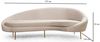 купить Диван Trendy Eses Right Bej, 120x85x255cm (3 locuri) в Кишинёве 