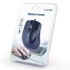 Mouse Gembird MUS-4B-01, Optical, 800-1200 dpi, 4 buttons, Ambidextrous, Black, USB 
