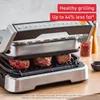 купить Гриль-барбекю электрический Tefal GC772D30 OptiGrill 2in1 Inox в Кишинёве 