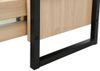 cumpără Raft de birou Deco Alto 5 nivele 70x30x159H Oak/Dark Grey/Black în Chișinău 