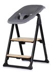 купить Стульчик для кормления Chipolino STHQU02601CH QUATRO charcoal 4in1 в Кишинёве 