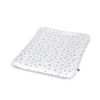 купить Аксессуар для пеленания Ceba Baby W-847-626-603 Huse pentru saltea de infasat moale Gray Stars/Blue Stars, 70x50cm в Кишинёве 