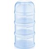 cumpără Container alimentare BabyJem 545 Recipient lapte praf cu 3 compartimente Albastru în Chișinău 