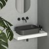 купить Раковина Ravak Ceramic Slim 550 R 55x37x12cm Anthracite XJX03155003 в Кишинёве 