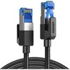 cumpără Cablu IT Ugreen 80430, Cat8 F/FTP Ethernet Cable, Pure Copper, Braided, 1.5m, Black în Chișinău 