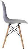 купить Стул Deco Eames A-37 Grey в Кишинёве 
