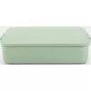 купить Контейнер для хранения пищи Brabantia 20 35 27 Lunch Box Make&Take Jade Green Large, Plastic, Bento в Кишинёве 