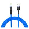 купить Кабель для моб. устройства Tellur TLL155364 Cable USB - Lightning, cu LED, 3A, 1.2m, Blue в Кишинёве 