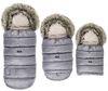 купить Аксессуар для колясок Zaffiro Спальный мешок Grow Up Pastel Grey в Кишинёве 