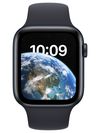 Apple Watch SE (2022) 44mm GPS (MNK03), Midnight Aluminium Sport Band / Midnight 