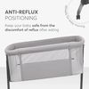 cumpără Leagăn Kikka Boo 31003020103 Patut co-sleeper Noah Light Grey 2025 în Chișinău 