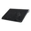 купить Охлаждающая подставка для ноутбука Notebook Cooling Pad DEEPCOOL N180 FS,  up to 17, 1 fan - 180mm  with fan speed control button, 1150Â±10%RPM, 16~20 dBA, 84.7CFM, 2 viewing angles adjustable, Dual USB ports, Metal Mesh Panel, Hydro Bearing, Black в Кишинёве 