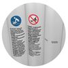 купить Ванночка Chipolino VKBNE0251GY Bubble Nest grey (ванночка надувная с насосом) в Кишинёве 