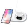 Încărcător wireless Hoco CW21 Wisdom 3 in 1 (10W) [White]