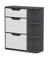 cumpără Raft pentru încălțăminte Bofigo Обувница 18-35-81 Anthracite/White în Chișinău 