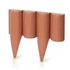 купить Декор для сада Hydro S Gard decorativ plastic, H=125mm, L=2.52m, maro (0640392) в Кишинёве 