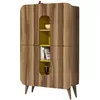 купить Комод Trendy My-Walnut, желтый 93x144x31 см, многофункциональный (GTR006623) в Кишинёве 
