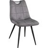 cumpără Scaun Deco Airis Catifea Grey + Black Legs HLR21 în Chișinău 