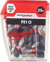 cumpără Set de tubulare, bite, duze Milwaukee 4932430861 biti pentru surubelnite Shockwave Pz1 25mm 25x în Chișinău 