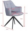 cumpără Scaun Avanti REX Light Grey Chair în Chișinău 