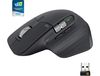 купить Мышь беспроводная Logitech MX Master 3 Graphite Wireless Mouse, 2.4GHz Wireless+Bluetooth, Darkfield high precision, USB Unifying Receiver, Rechargeable Li-Po (500 mAh) battery, 910-005694 (mouse fara fir/беспроводная мышь) в Кишинёве 