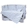 купить Детское постельное белье PernaMea Set lenjerie 5 piese Junior Happy Baby Albastru (PM.101649/1) в Кишинёве 