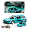 cumpără Set de construcție Hot Wheels JHF62 Brick Shop Honda Civic EF Personalizat 1990 în Chișinău 