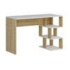 cumpără Masă de birou Trendy Dardanos Alb, Stejar Safir (GTR001095) în Chișinău 