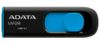 16GB USB3.1 Flash Drive ADATA "UV128", Black-Blue, Plastic, Slider (R/W:40/20MB/s) 