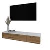 cumpără Comodă TV Smartex (16579) Т10 140 TV-Навесная Alb+Stejar inchis în Chișinău 