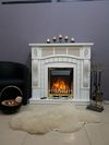 cumpără Șemineu electric ArtFlame Amsterdam wood & Galileo gold în Chișinău 