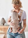 Анатомический рюкзак-кенгуру BabyBjorn Mini Greige 3D Mesh 