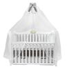 купить Кроватка PernaMea Baldachin Renaissance Buline Gri (PM.101300/10) в Кишинёве 
