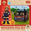 cumpără Puzzle Trefl 20269 Wooden puzzle. Pompierul Sam, 24el în Chișinău 