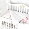купить Детское постельное белье PernaMea Set lenjerie 3 piese Teddy Love Pink (PM.100468/9) в Кишинёве 