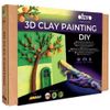 купить Набор для творчества Okto 10063 Tablou 3D cu plastilină aerată Air Clay 30x30сm: Siesta de portocale в Кишинёве 